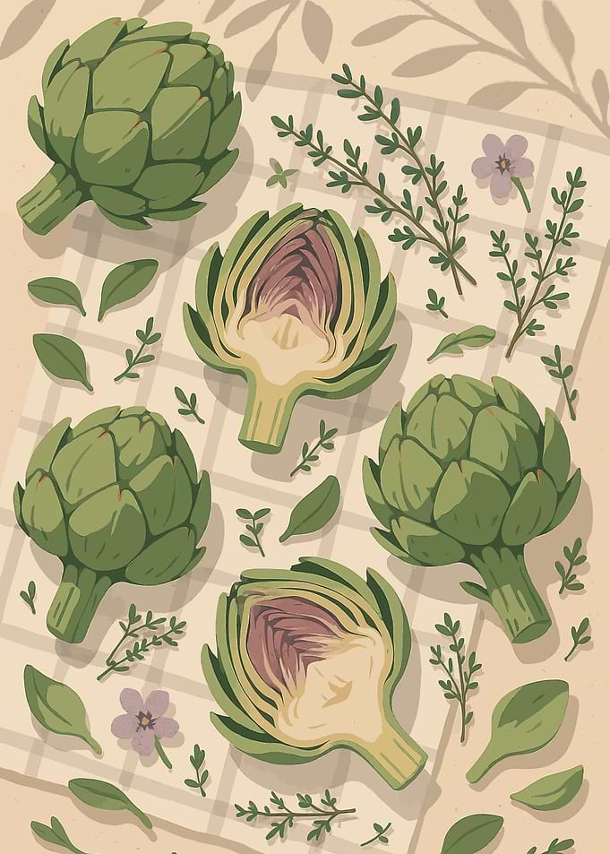 Artichoke – A Stylized Tablescape