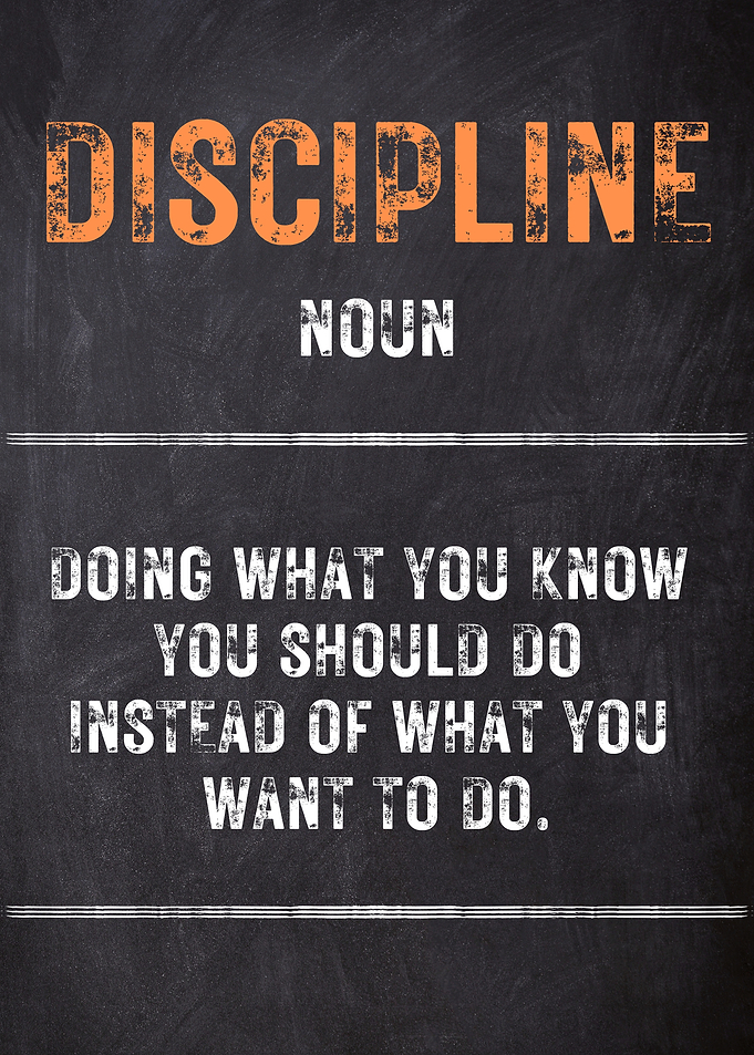 Discipline Quote