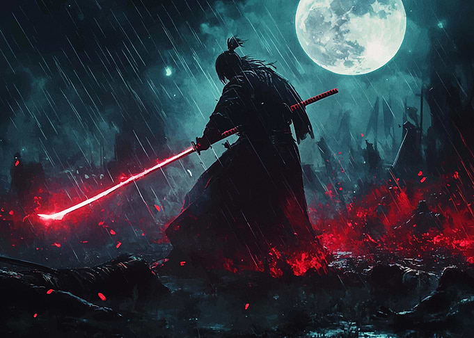 Samurai in the Rain