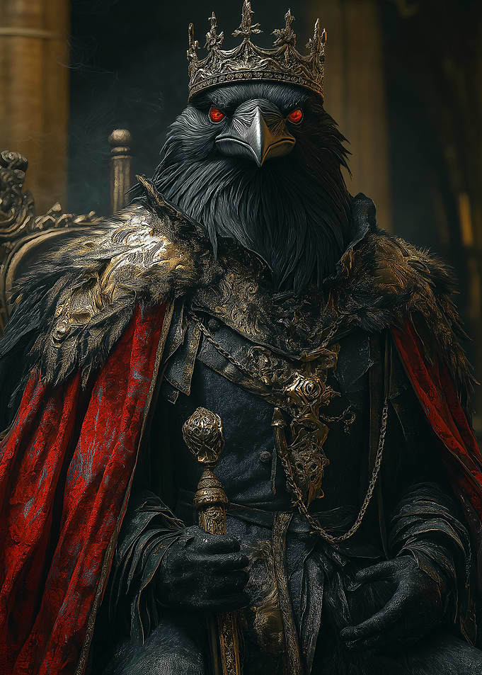 Raven King Animal