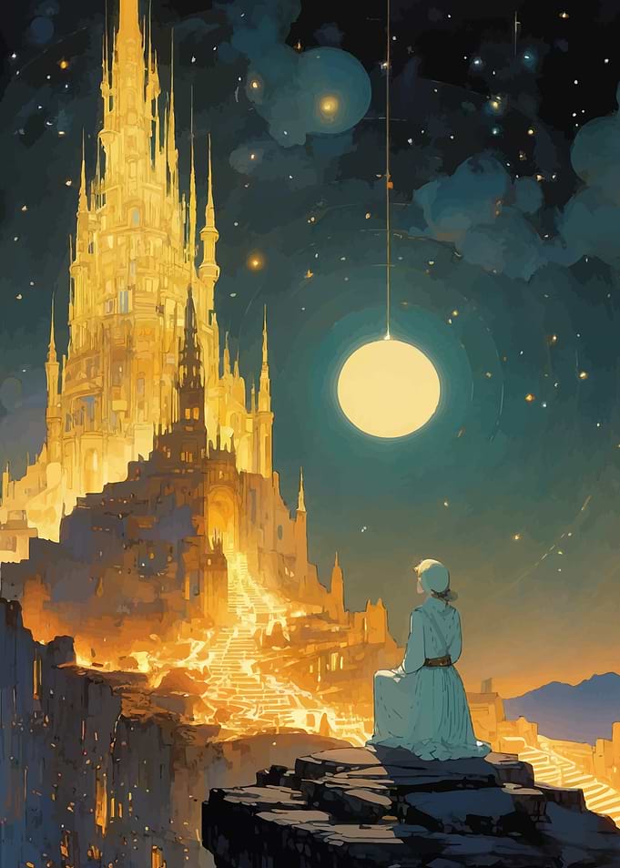 Golden Castle Night