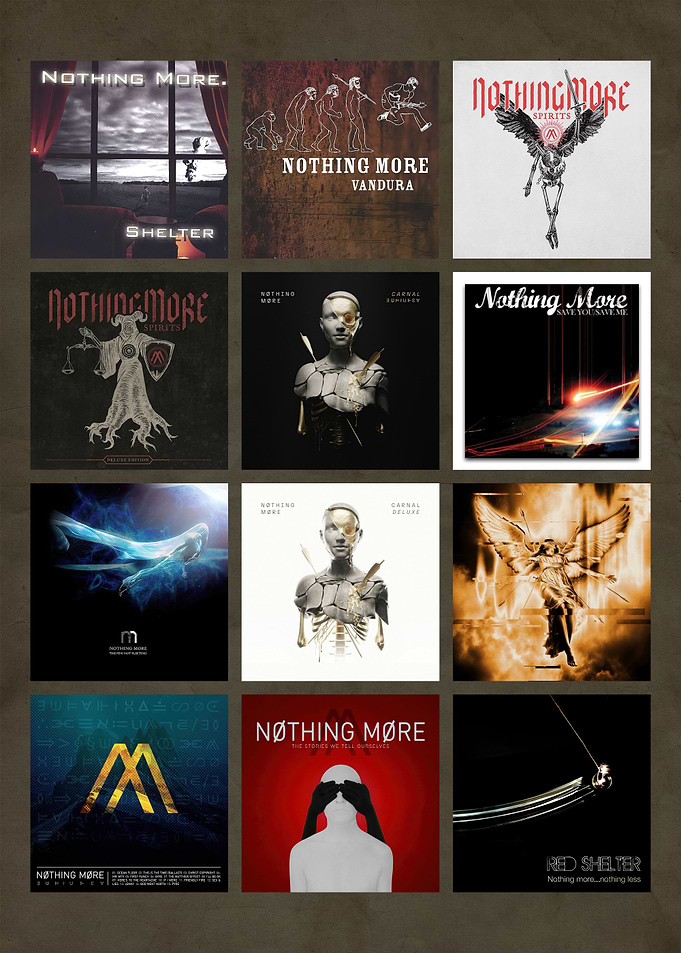 Nothing More Album Collage