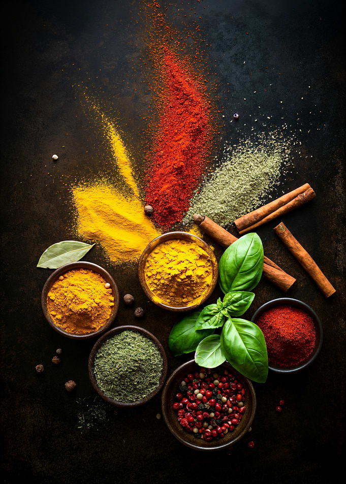 Spices and Herbs Collection