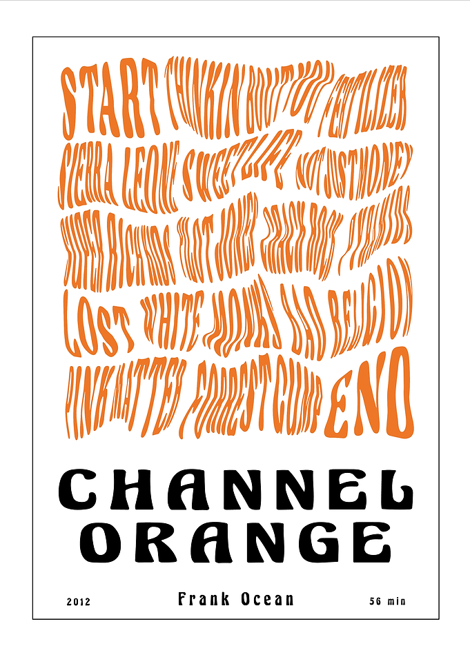 Channel Frank Orange Music Album