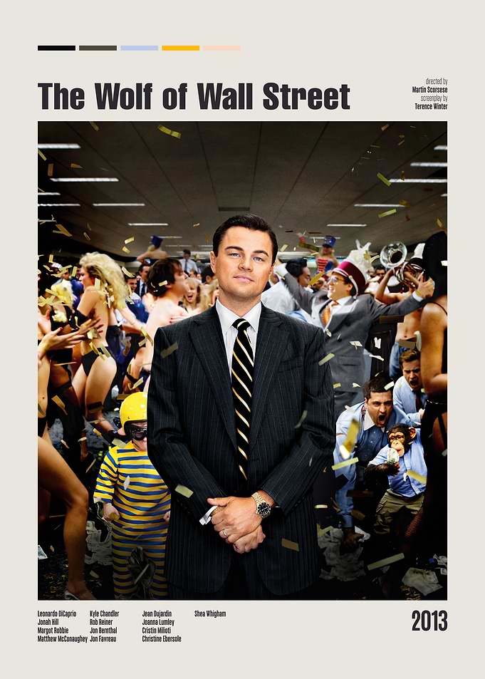 The Wolf of Wall Street Poster