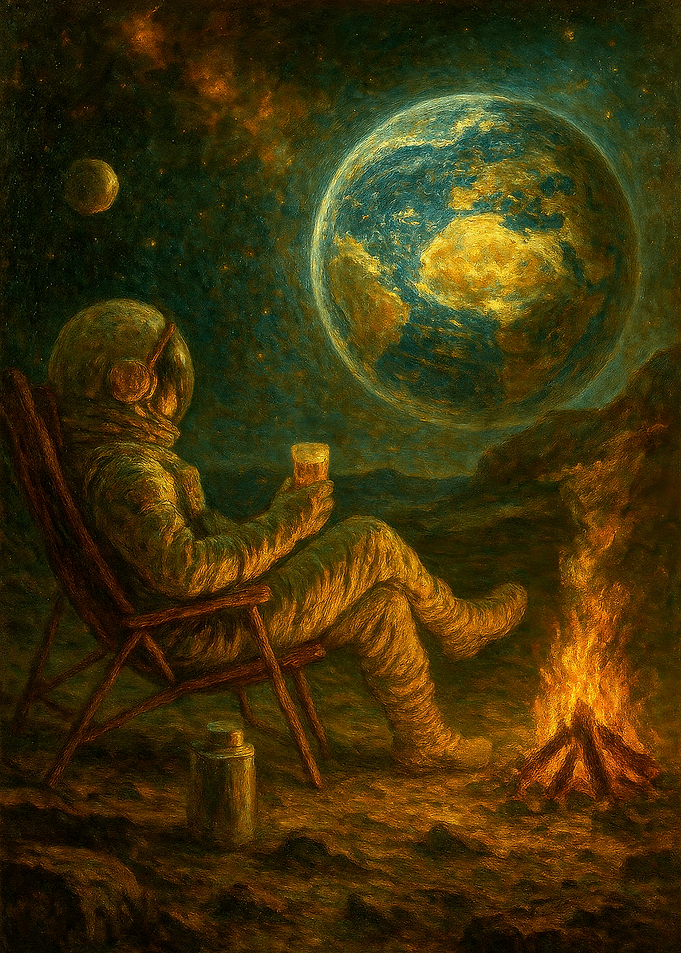 Astronaut's Campfire