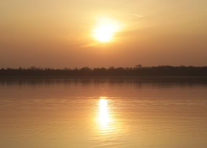 Sunset Over Water