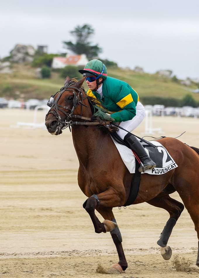 Horse Racing on the Beach