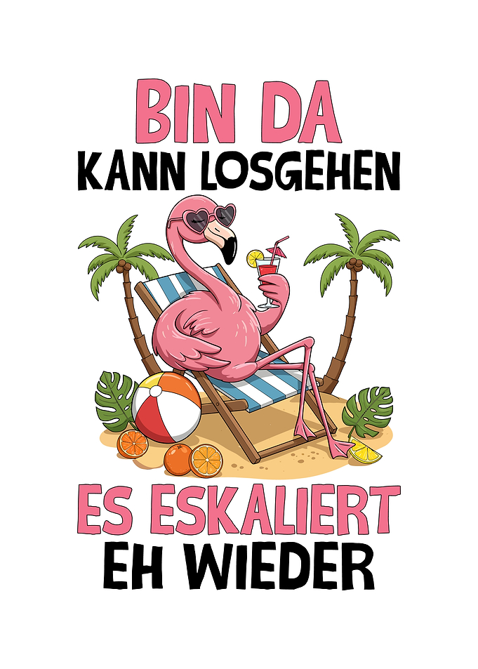 Flamingo Summer Fun
