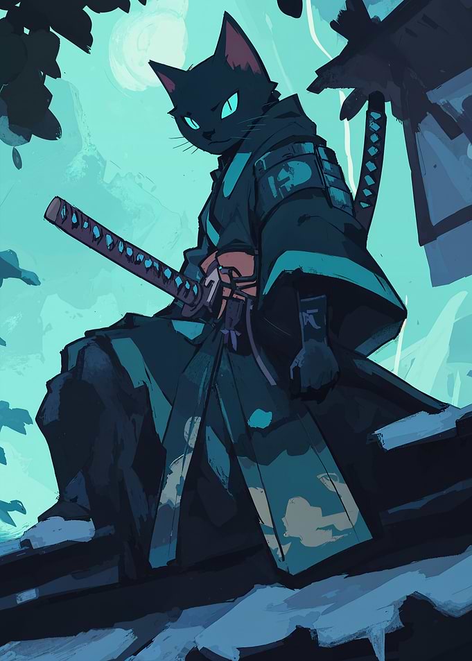 Cat Samurai