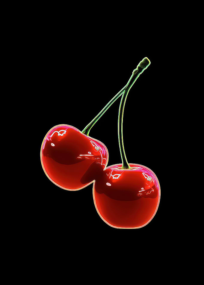 Neon Cherries