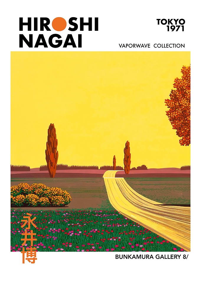 Hiroshi Nagai Vaporwave Art