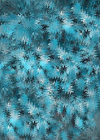 Abstract Blue and Grey Pattern OA3