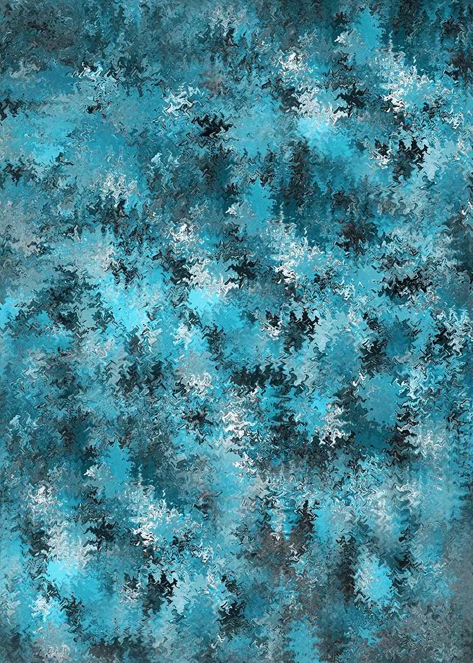 Abstract Blue and Grey Pattern OA3