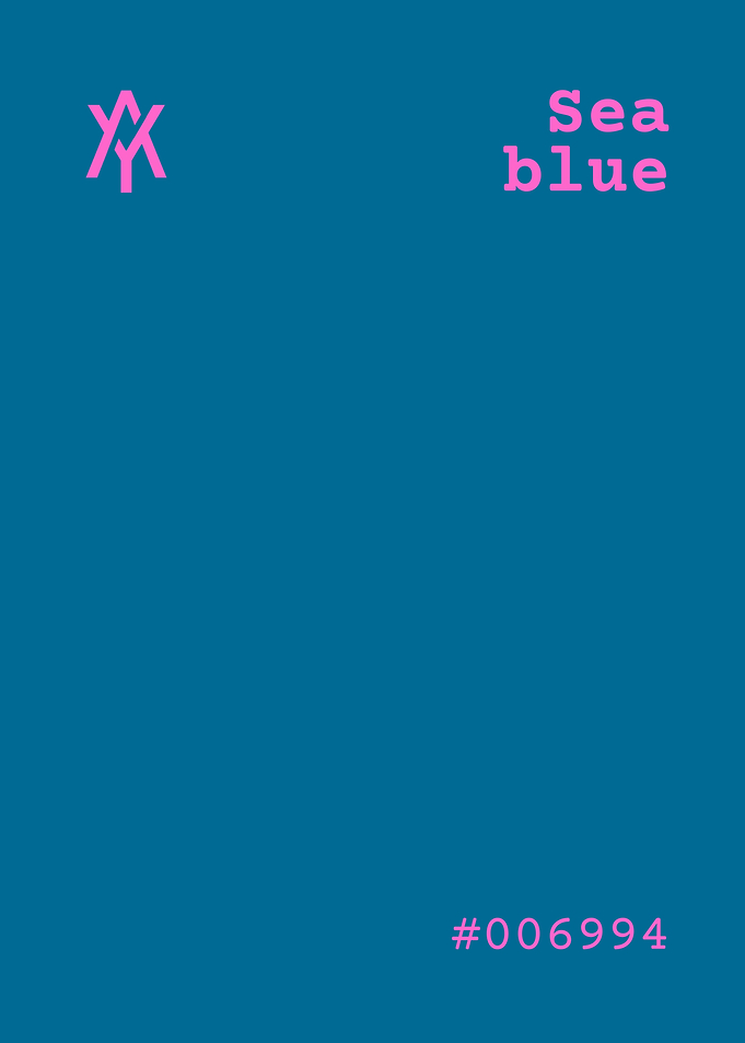 Sea Blue Color Palette