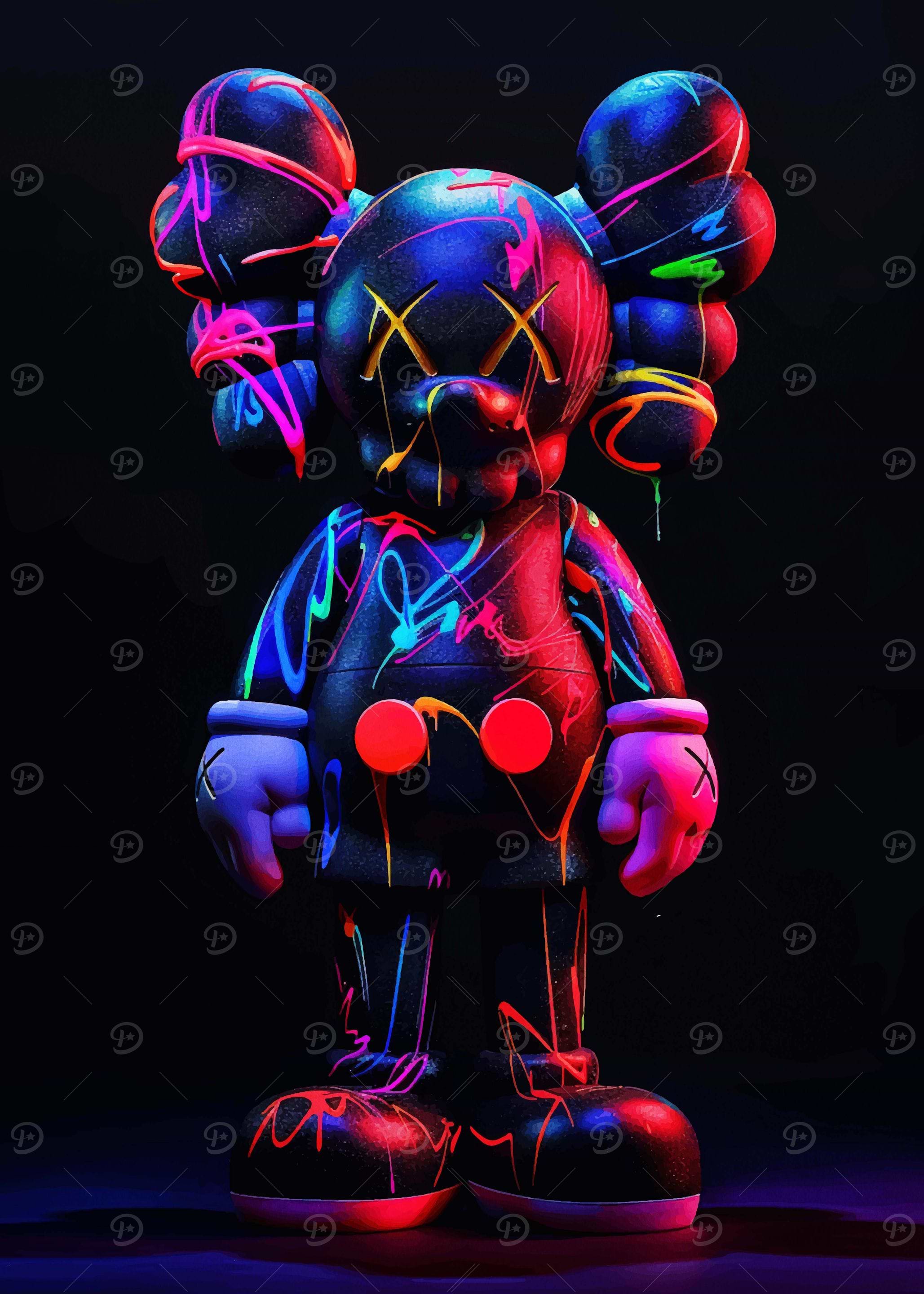 Kaws Posters Online - Shop Unique Metal Prints, Pictures