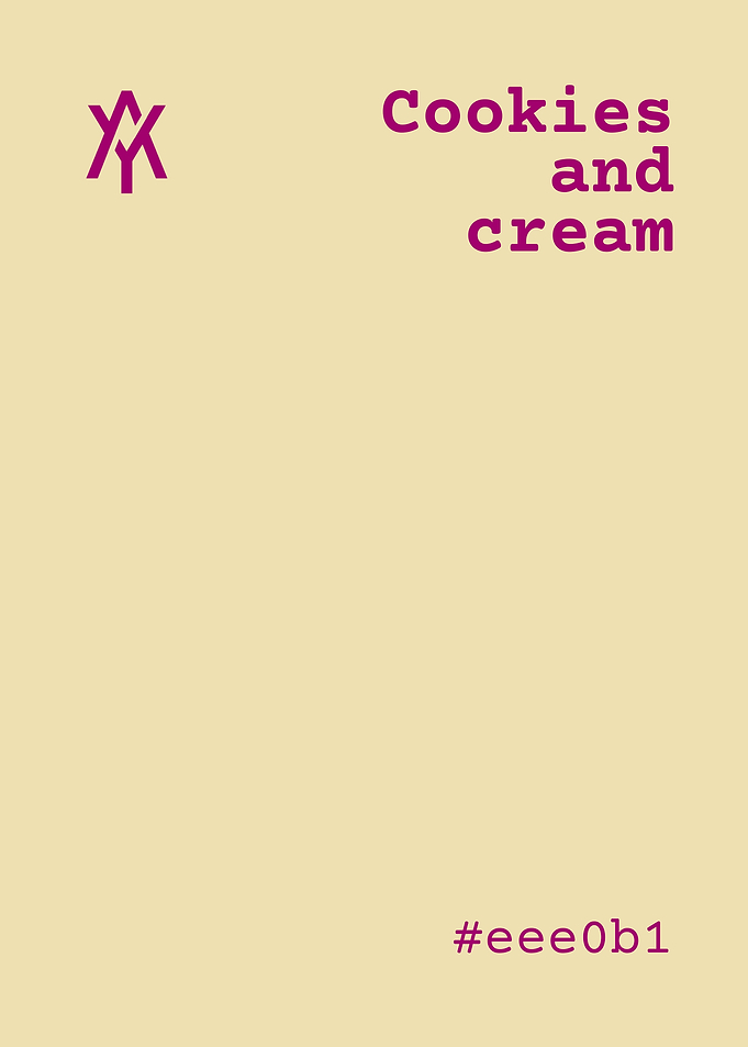 Cookies and Cream Color Code