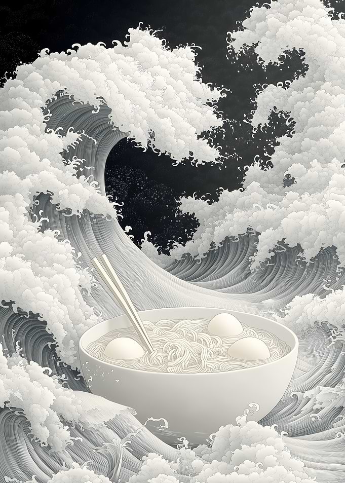 Ramen Wave Animal