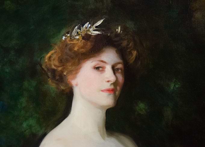 Woman with a Wreath