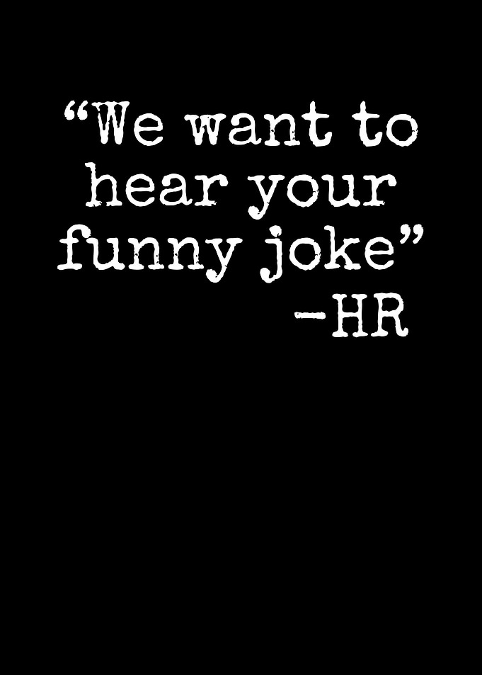 HR Funny Joke Quote