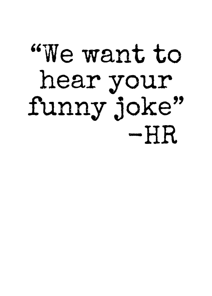 Funny HR Quote