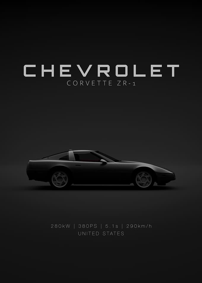 Chevrolet Corvette C4 ZR-1 Specs