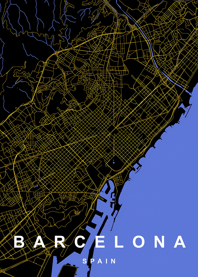 Barcelona City Map