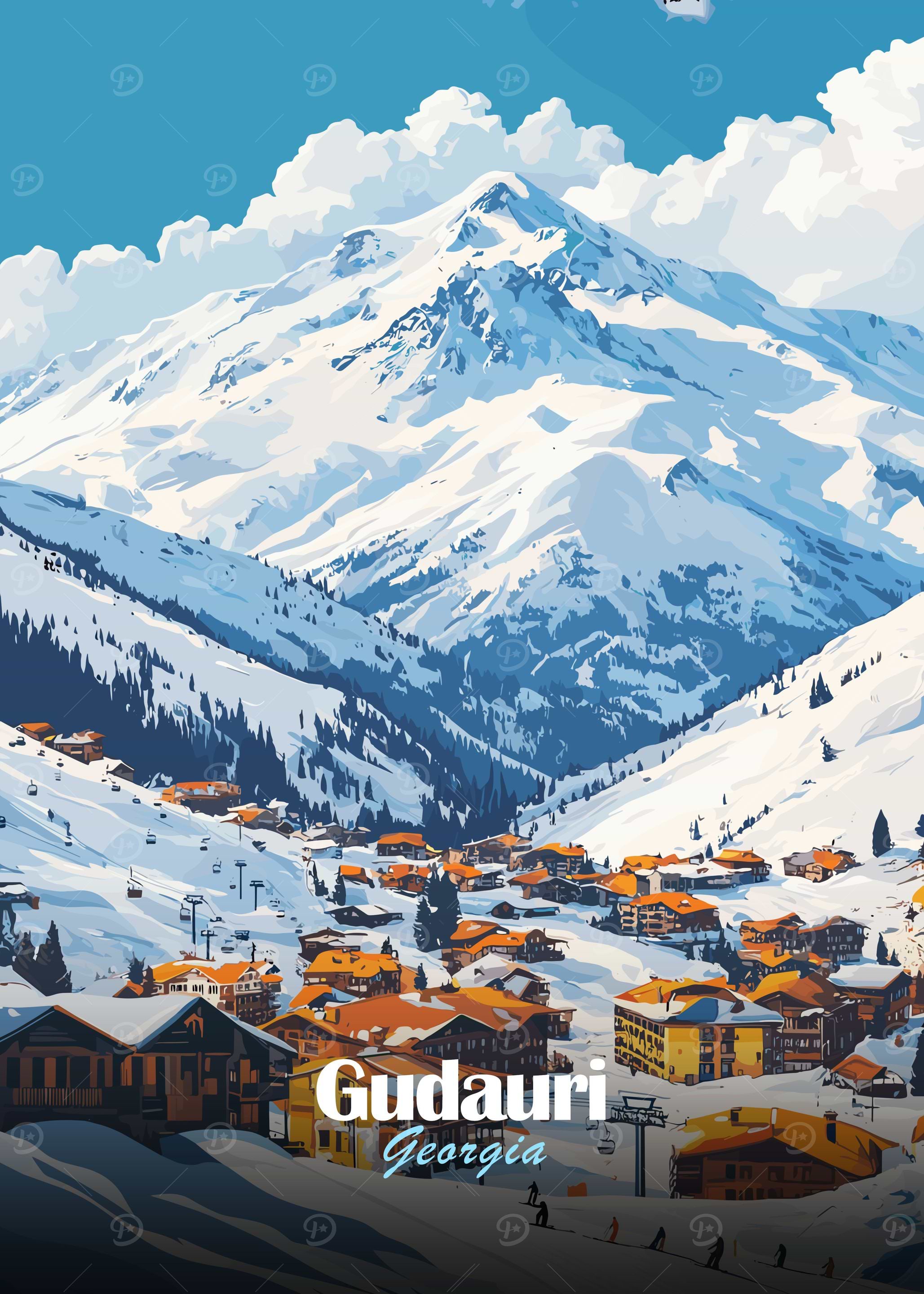 Gudauri Ski Resort, Georgia