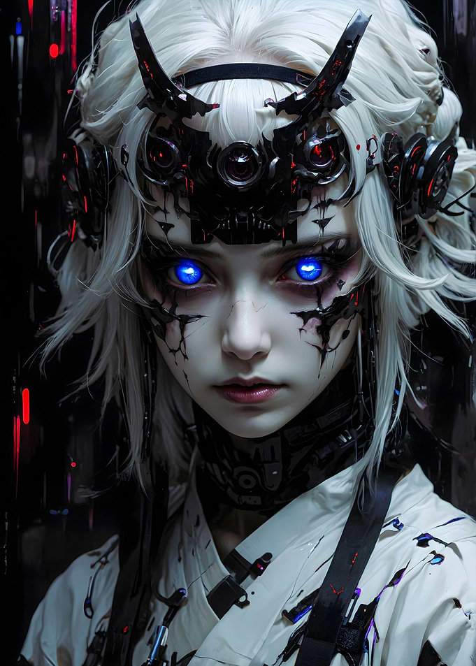 Cyberpunk Anime Girl