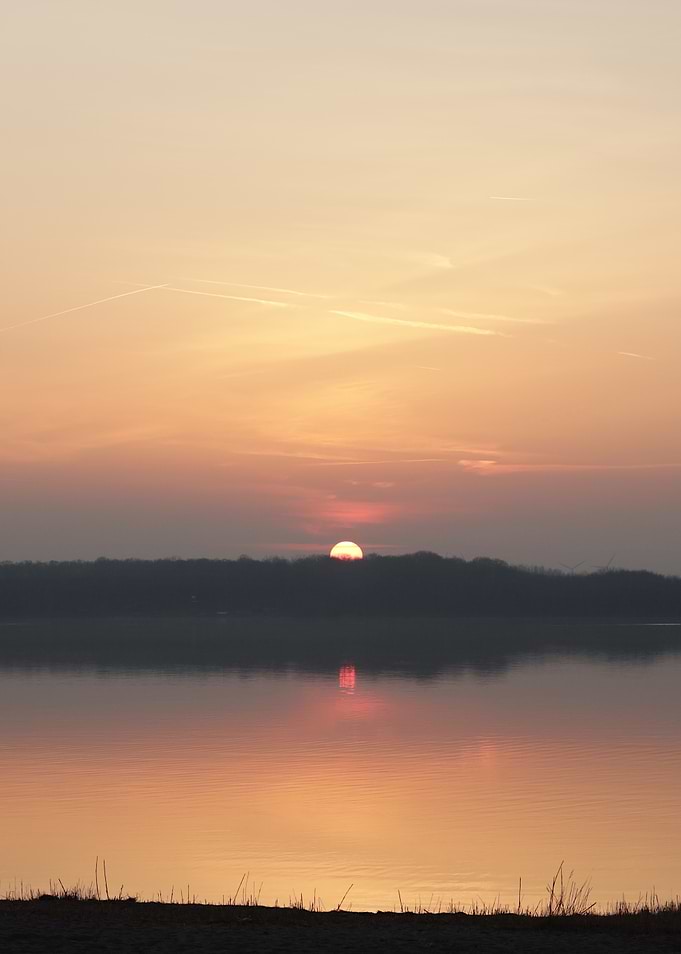 Sunset Over Water