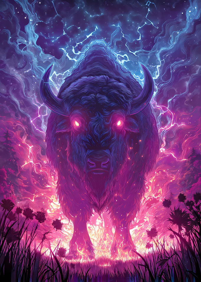 Fiery Bison