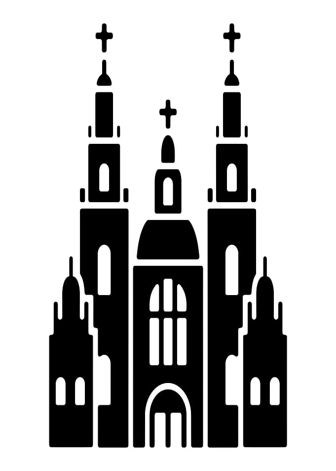 Cathedral Silhouette