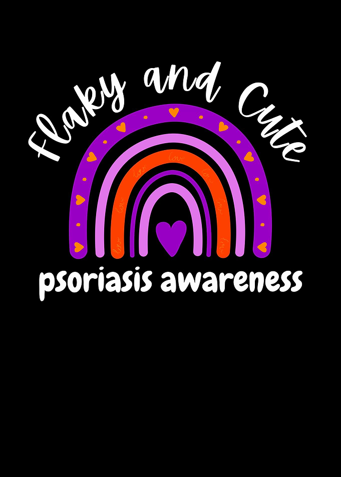 Psoriasis Awareness Rainbow