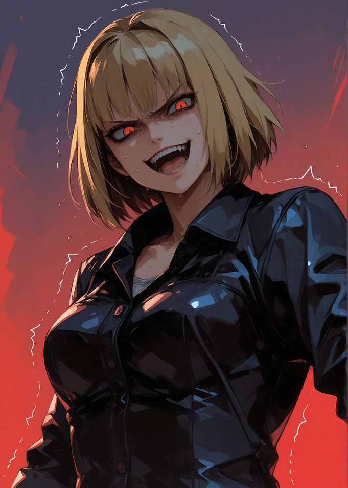Angry Anime Girl