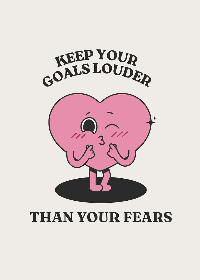 Heart Goals Quote