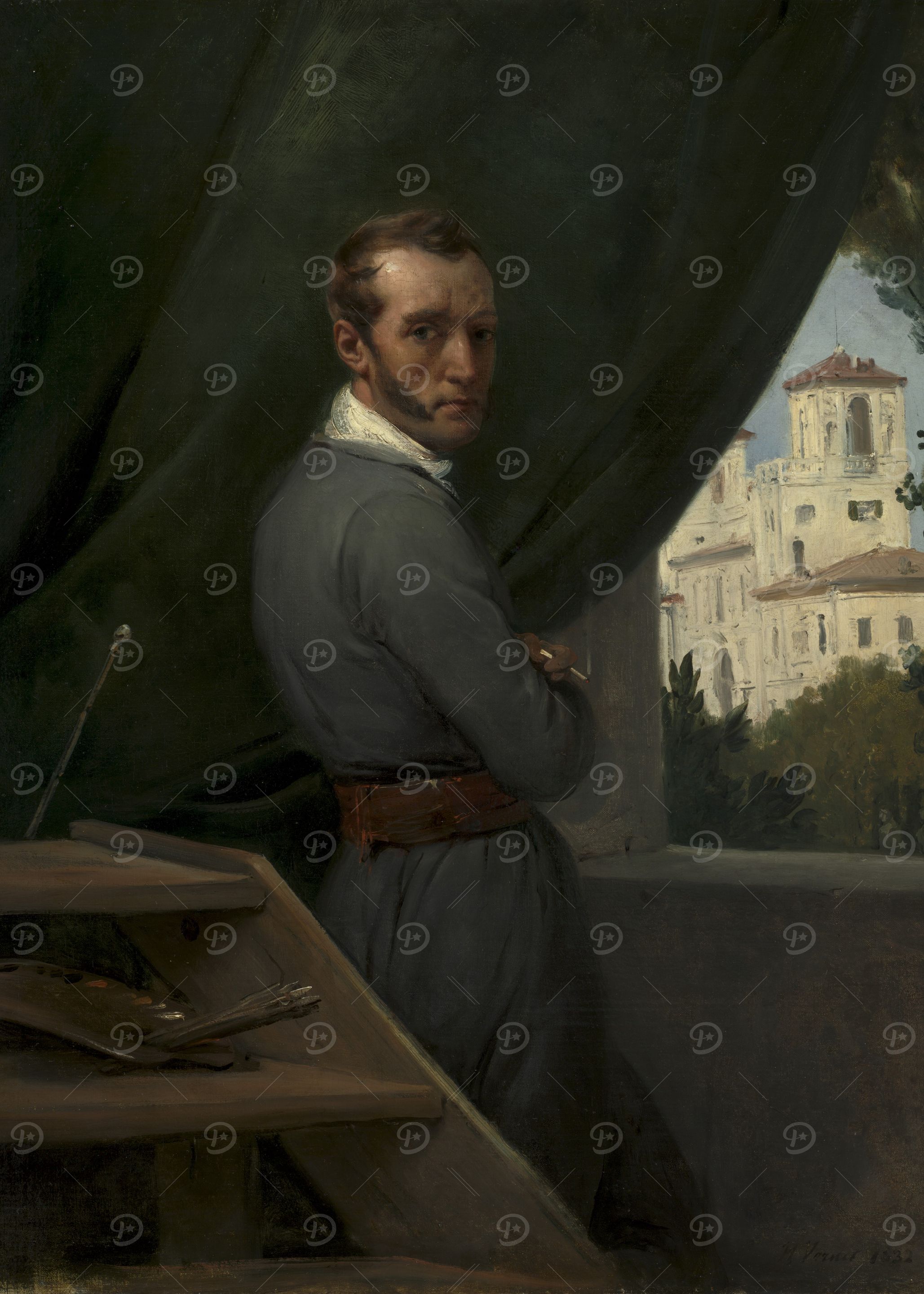 Self-Portrait with a View