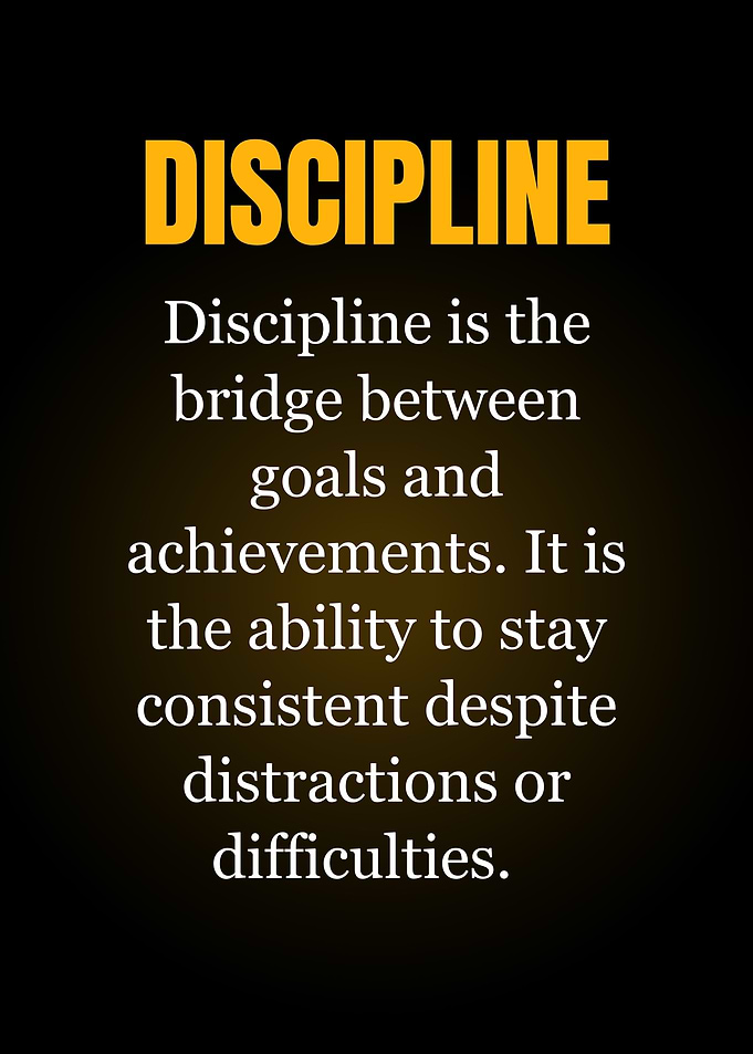 Discipline Definition Quote