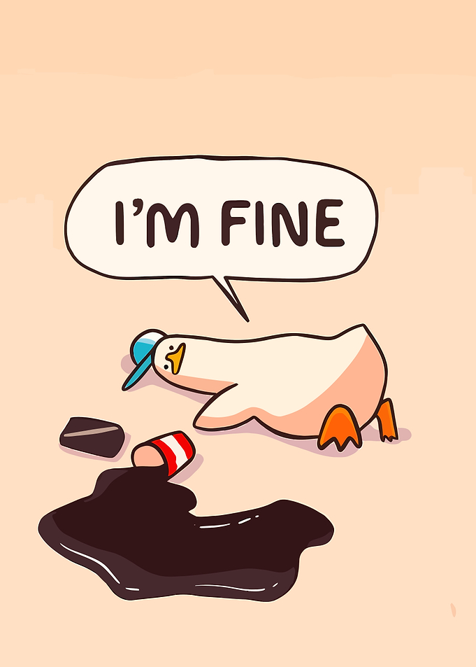 Duck in a Mess