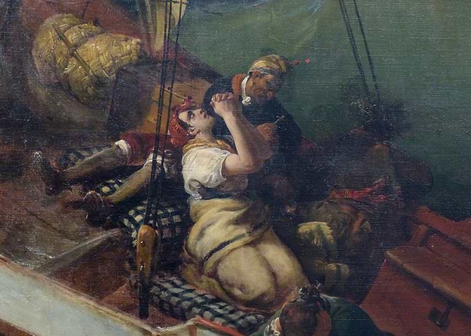 Painting of a Shipwreck