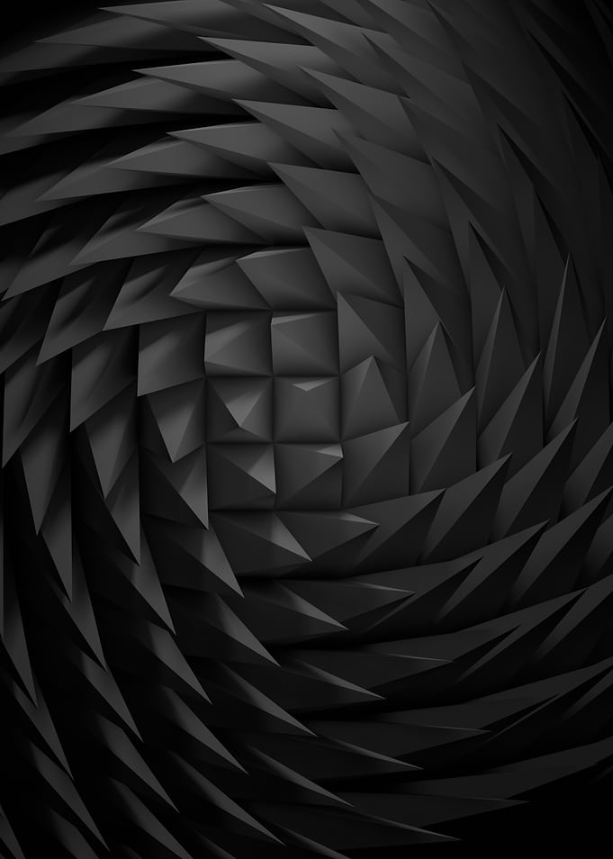 Abstract Geometric triangle Pattern
