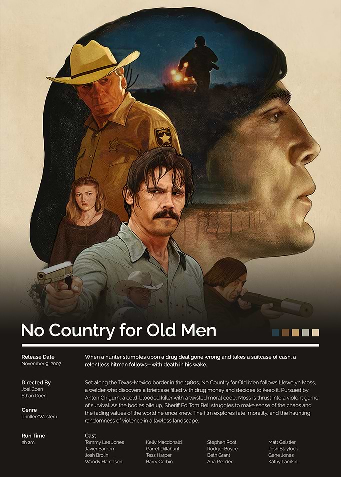 No Country for Old Men Movie Poster