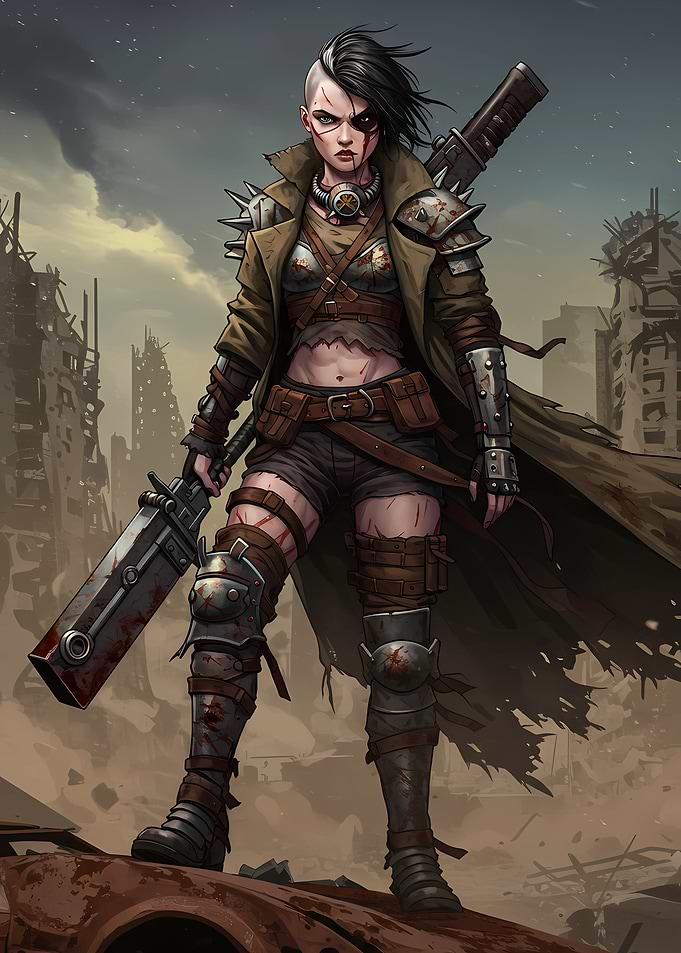 Post-Apocalyptic Warrior