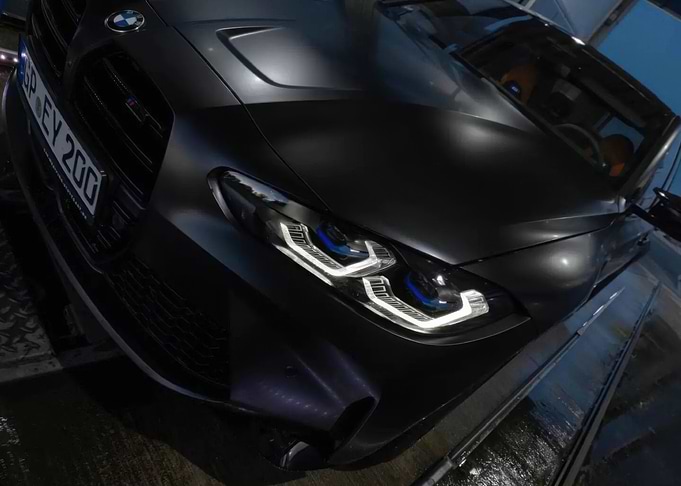 Black BMW M3