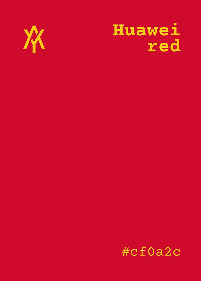 Huawei Red Color Code