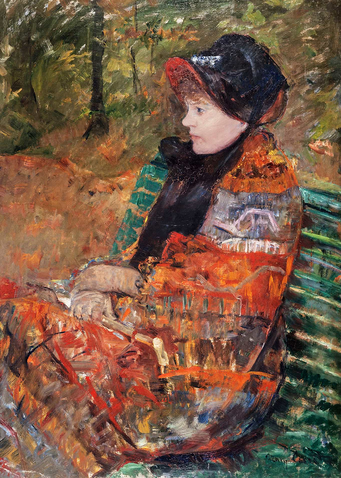Autumn, portrait of Lydia Cassatt
