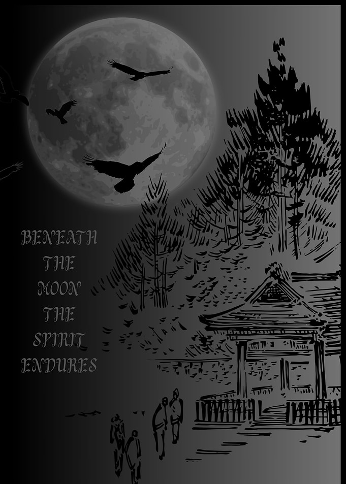 Beneath the Moon, the spirit endures.