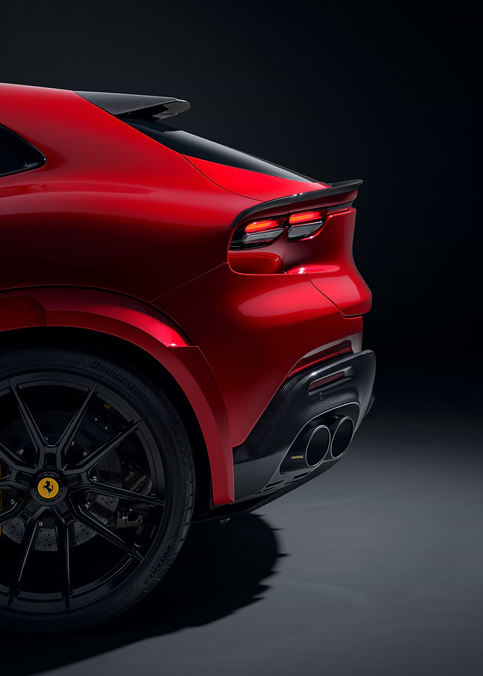 Ferrari Purosangue Rear View