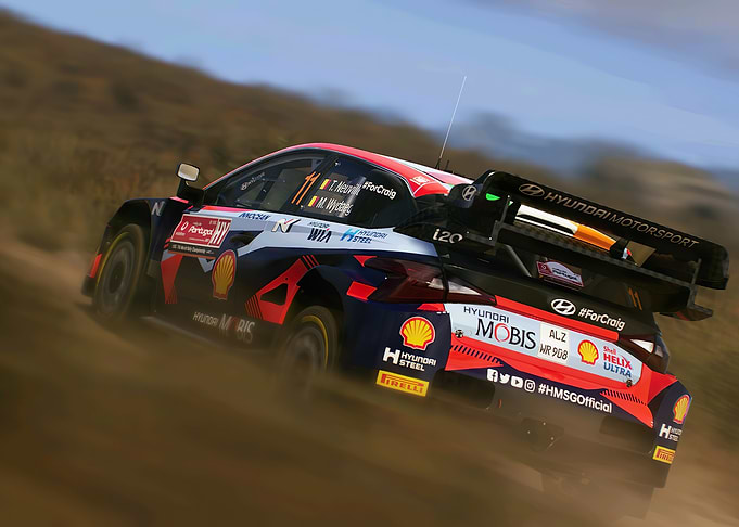Hyundai Rally Car