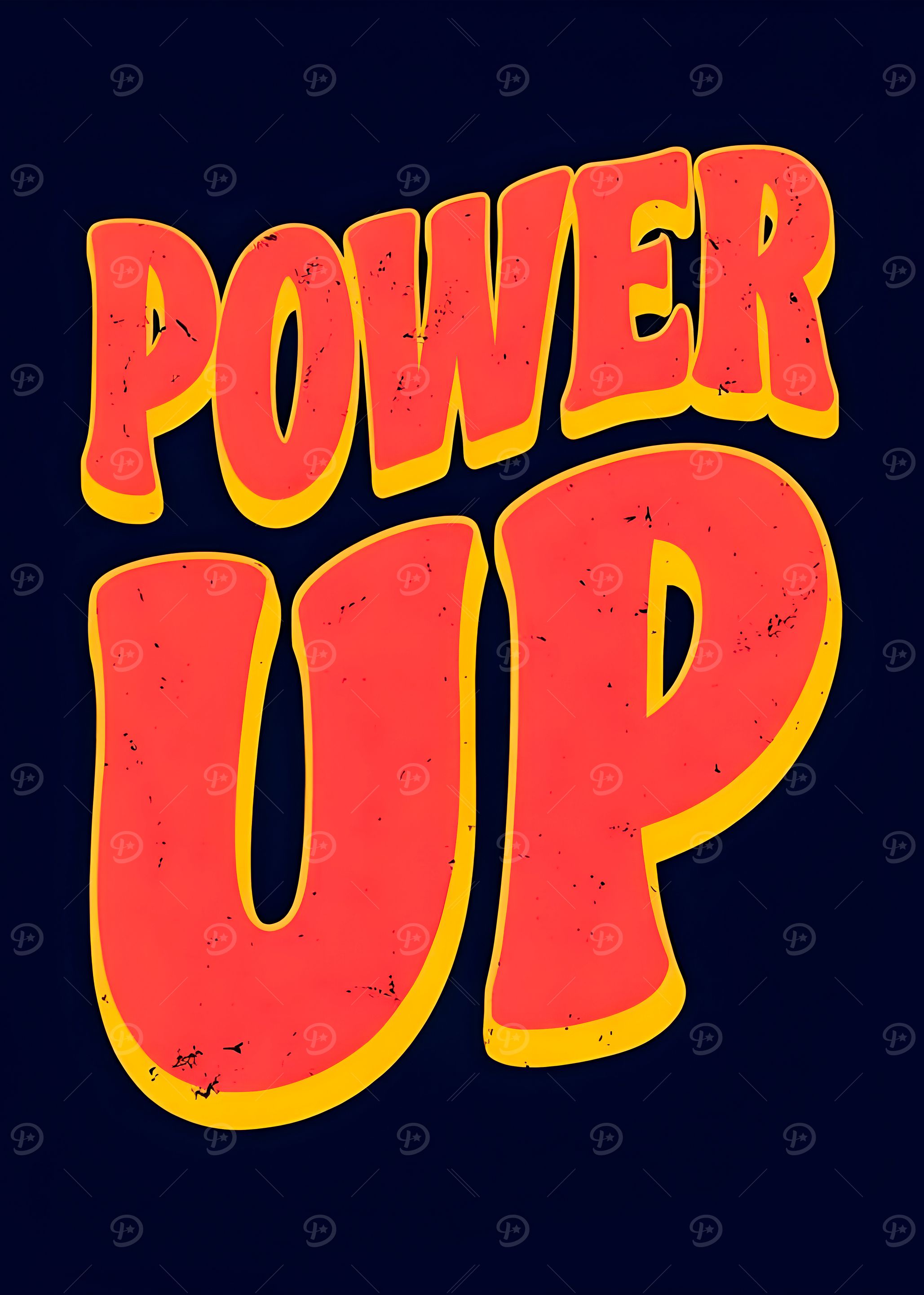 Power Up Graphic