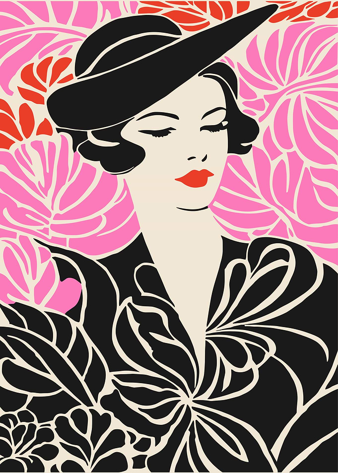 Art Deco Woman